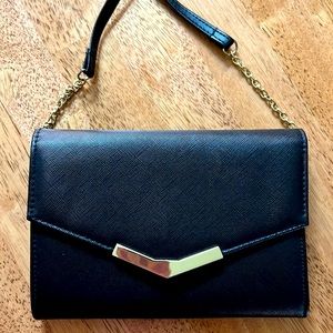 Black Crossbody Clutch - Like New